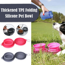 Load image into Gallery viewer, Foldable Double Feeding Bowl For Pets
